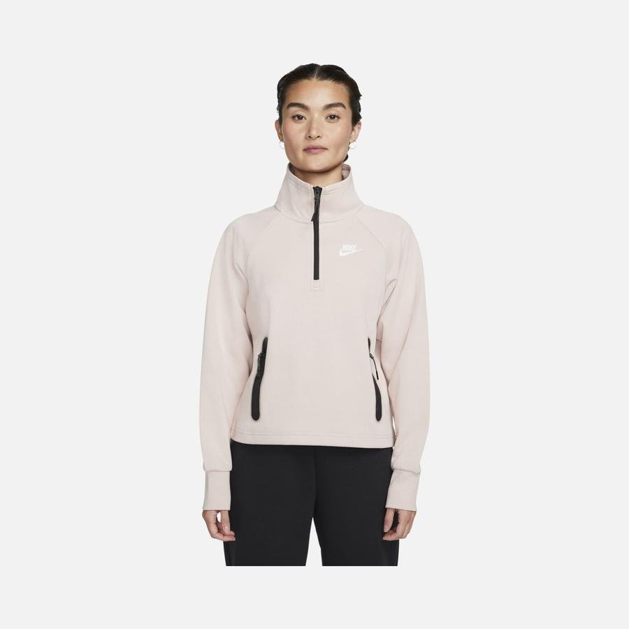  Nike Sportswear Tech Fleece 1/4-Zip Kadın Sweatshirt