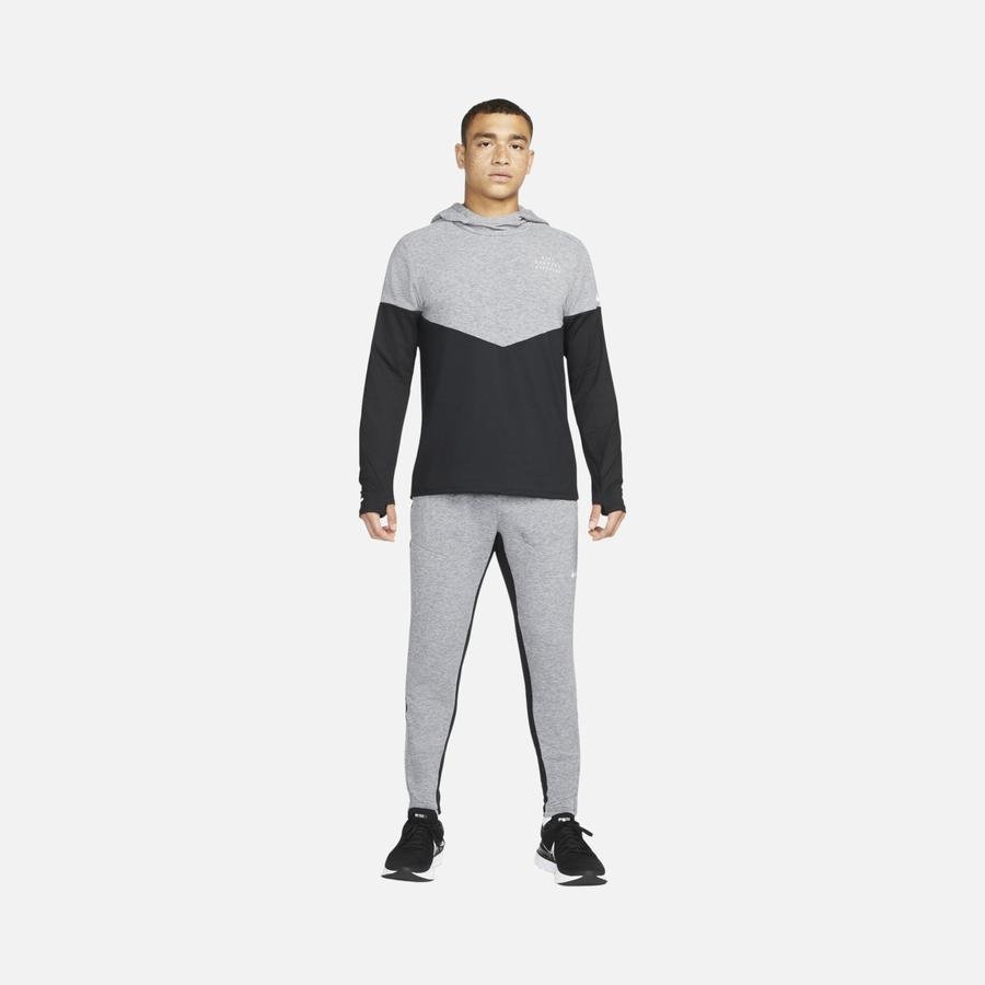  Nike Therma-Fit Run Division Element Running Long-Sleeve Hoodie Erkek Tişört