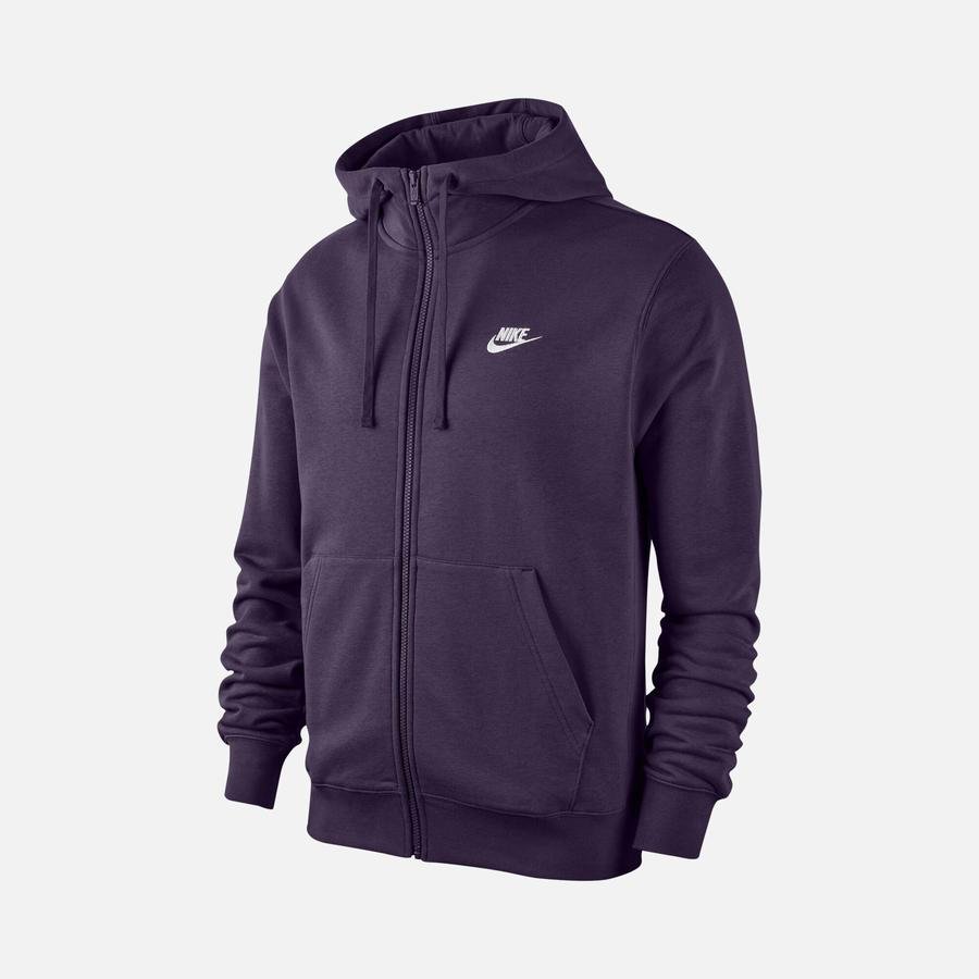  Nike Sportswear Club Full Zip Hoodie Erkek Sweatshirt