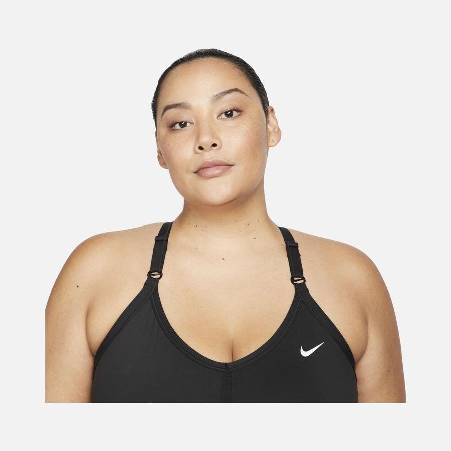  Nike Dri-Fit Indy Light-Support Padded V-Neck (Plus-Size) Kadın Bra