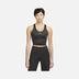 Nike Dri-Fit One Leopard Printed Slim Fit Cropped Kadın Atlet
