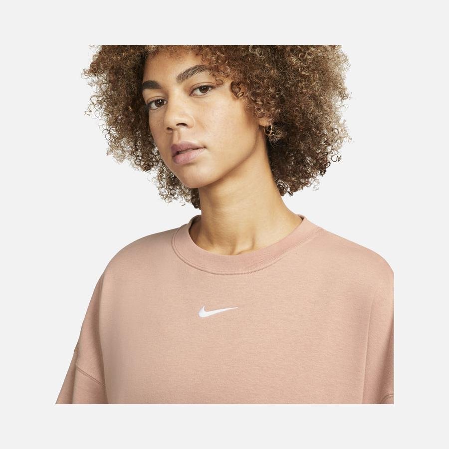  Nike Sportswear Collection Essentials Oversized Crew Kadın Sweatshirt