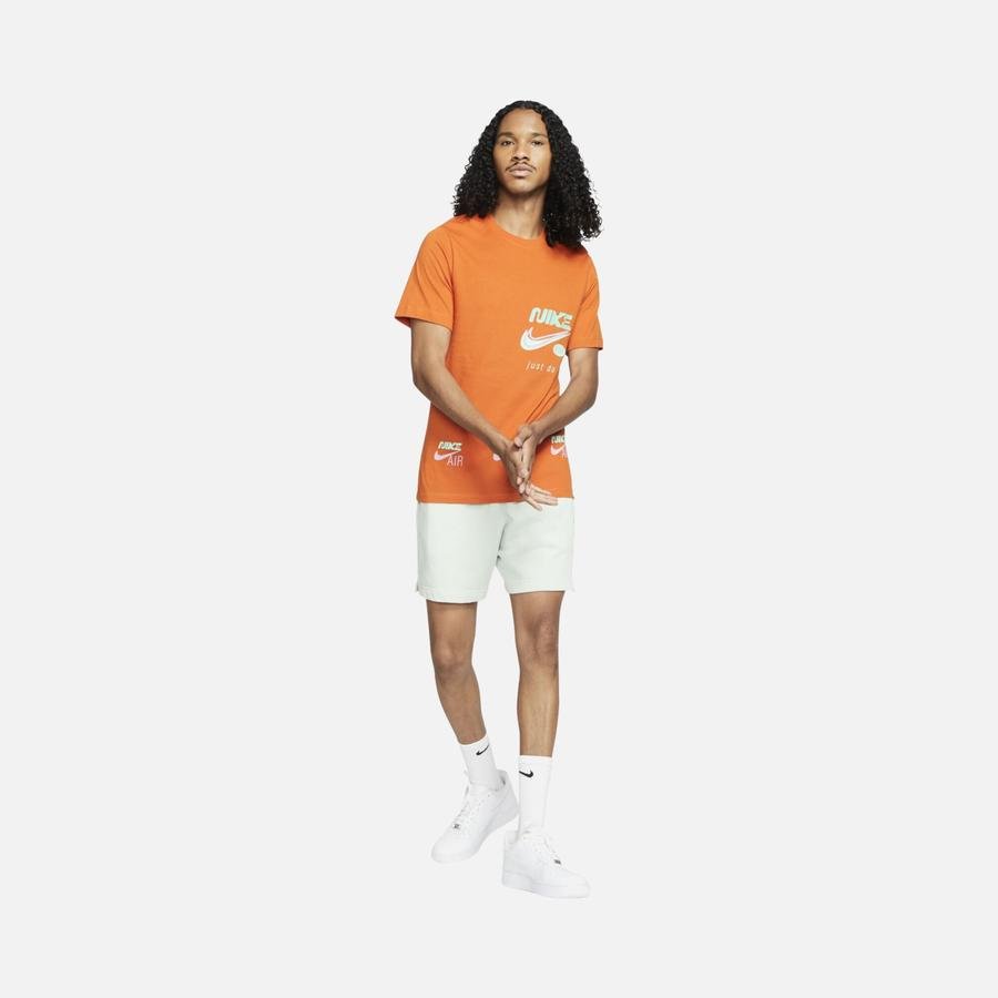  Nike Sportswear Multibrand Swoosh Short-Sleeve Erkek Tişört