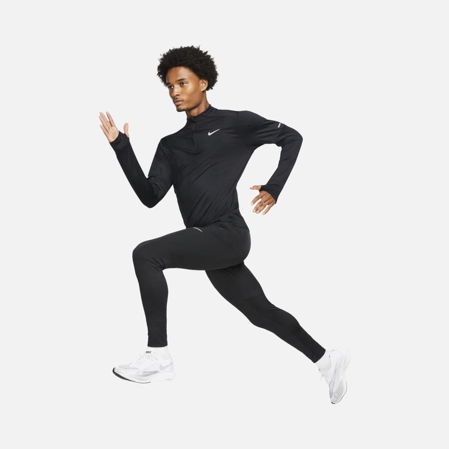  Nike Dri-Fit 1/2-Zip Running Long-Sleeve Erkek Tişört