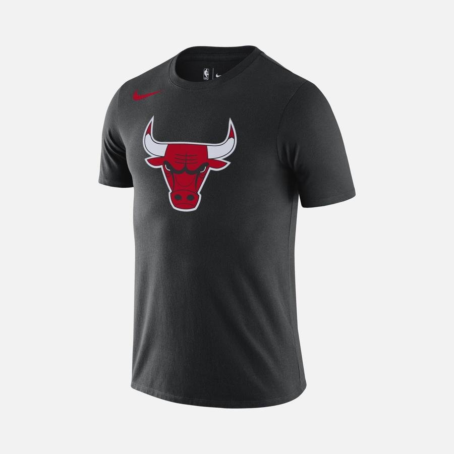  Nike Dri-Fit Chicago Bulls Essential Logo NBA Short-Sleeve Erkek Tişört