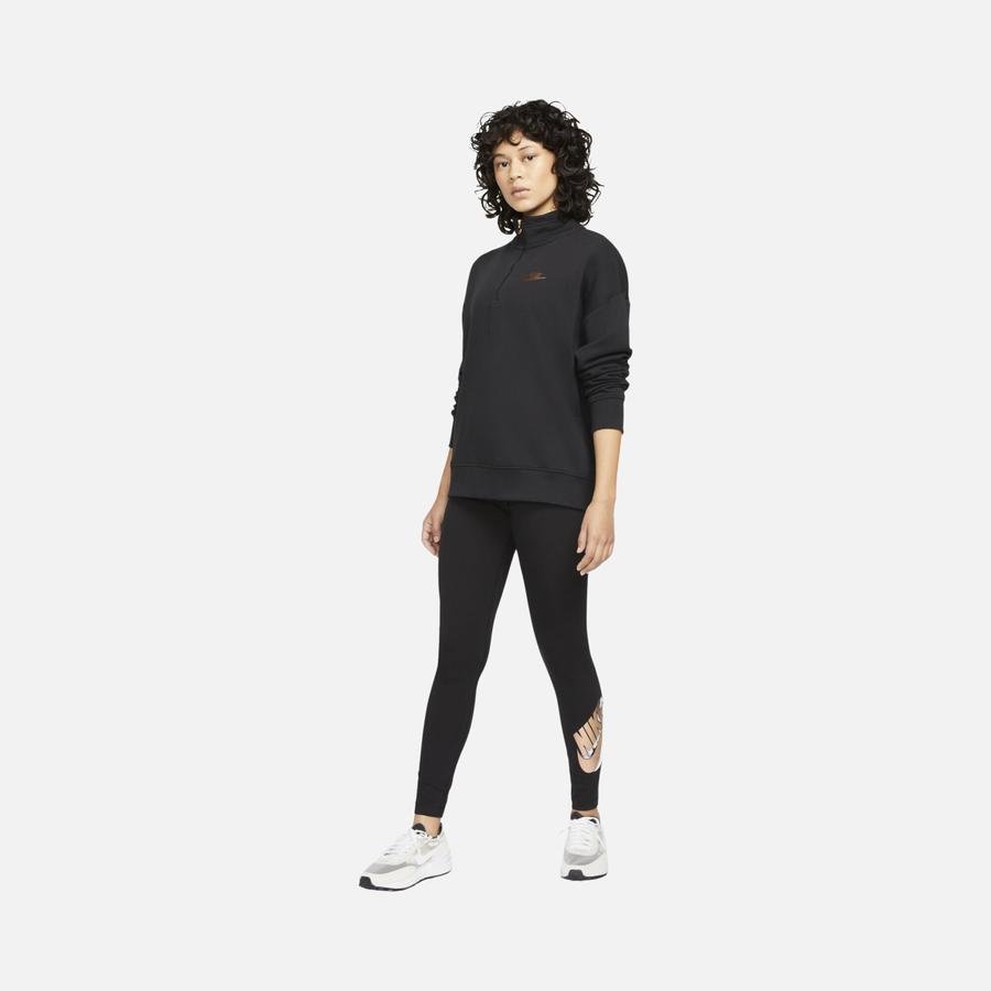  Nike Sportswear Essential High-Waisted Printed Kadın Tayt