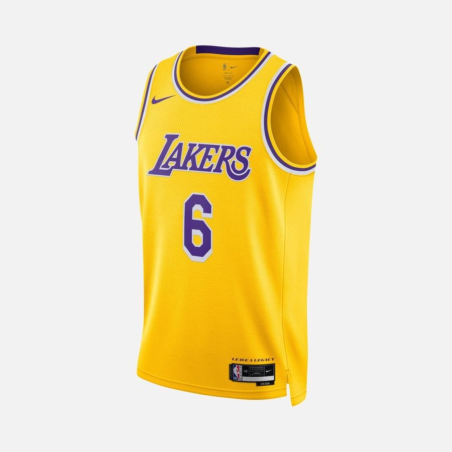  Nike Los Angeles Lakers Icon Edition 2022-2023 Dri-Fit NBA Erkek Forma
