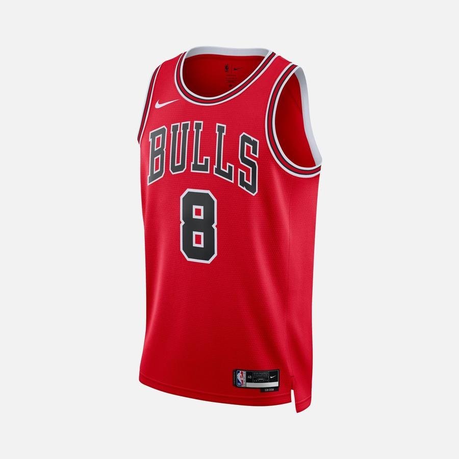  Nike Chicago Bulls Dri-Fit NBA Swingman Jersey Icon 2022-2023 Erkek Forma