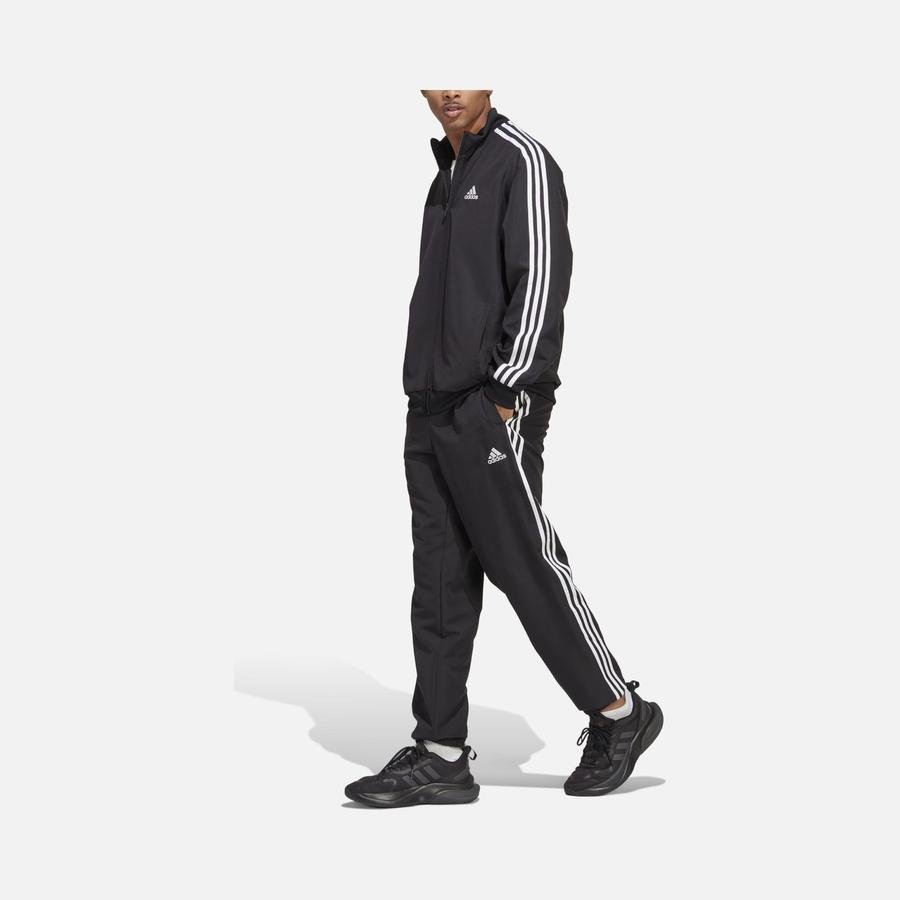  adidas Sportswear 3-Stripes Woven Full-Zip Erkek Eşofman Takımı