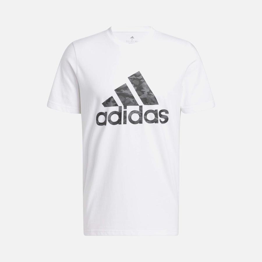  adidas Sportswear Camouflage Logo Short-Sleeve Erkek Tişört