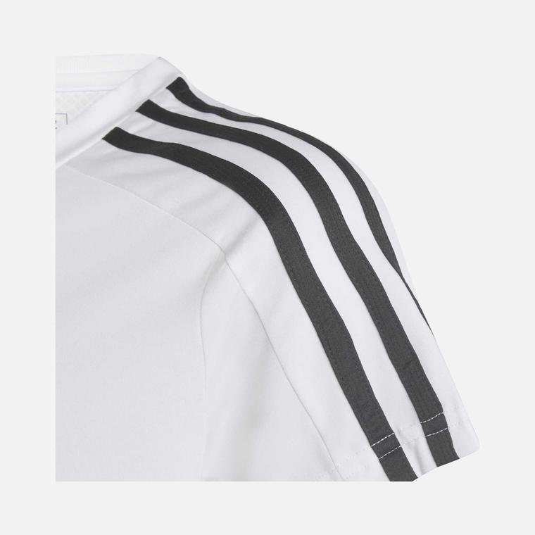 adidas Train Essentials AEROREADY 3-Stripes Slim-Fit Training Short-Sleeve (Girls') Çocuk Tişört