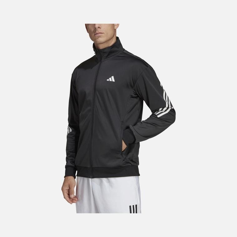 adidas 3-Stripes Knit Tennis Full-Zip Erkek Ceket