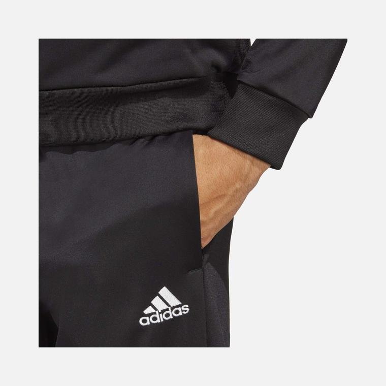 adidas Sportswear Small Logo Tricot 3-Stripes Half-Zip Hoodie Erkek Eşofman Takımı