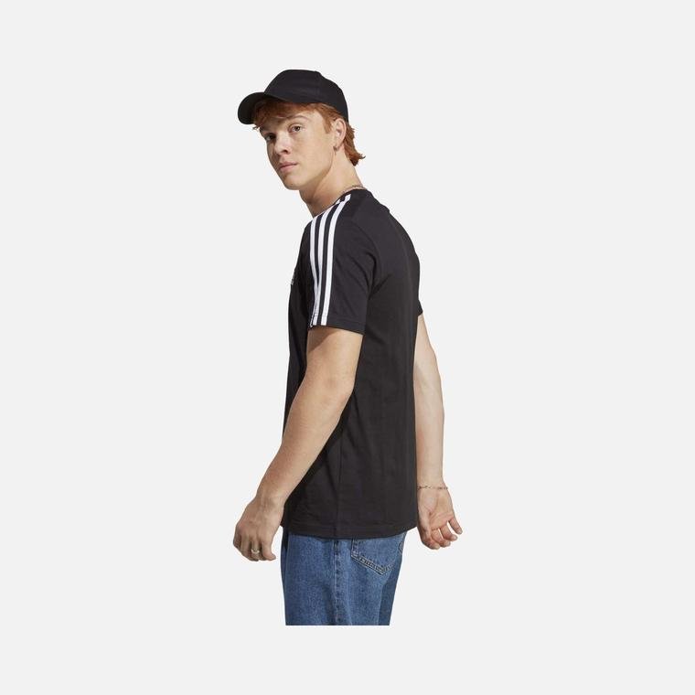 adidas Essentials Single Jersey 3-Stripes Short-Sleeve Erkek Tişört