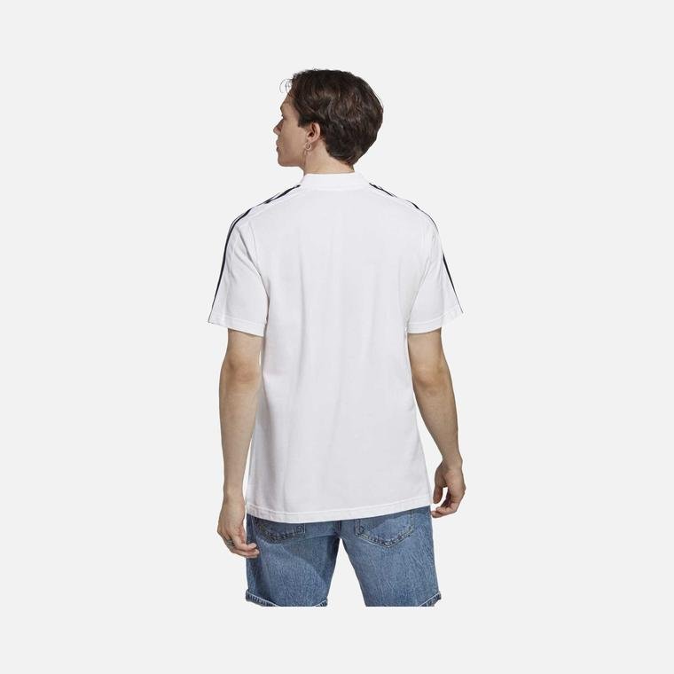 adidas Essentials Piqué Embroidered Small Logo 3-Stripes Polo Short-Sleeve Erkek Tişört