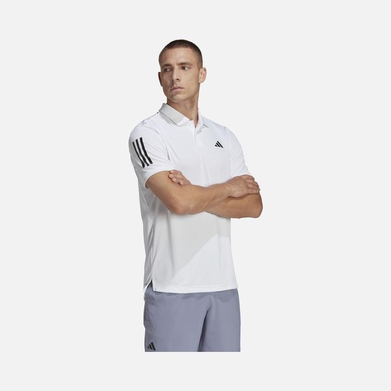 adidas Club 3-Stripes Tennis Polo Short-Sleeve Erkek Tişört