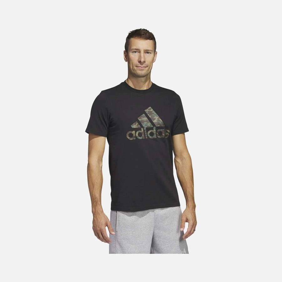  adidas Sportswear Camouflage Logo Short-Sleeve Erkek Tişört