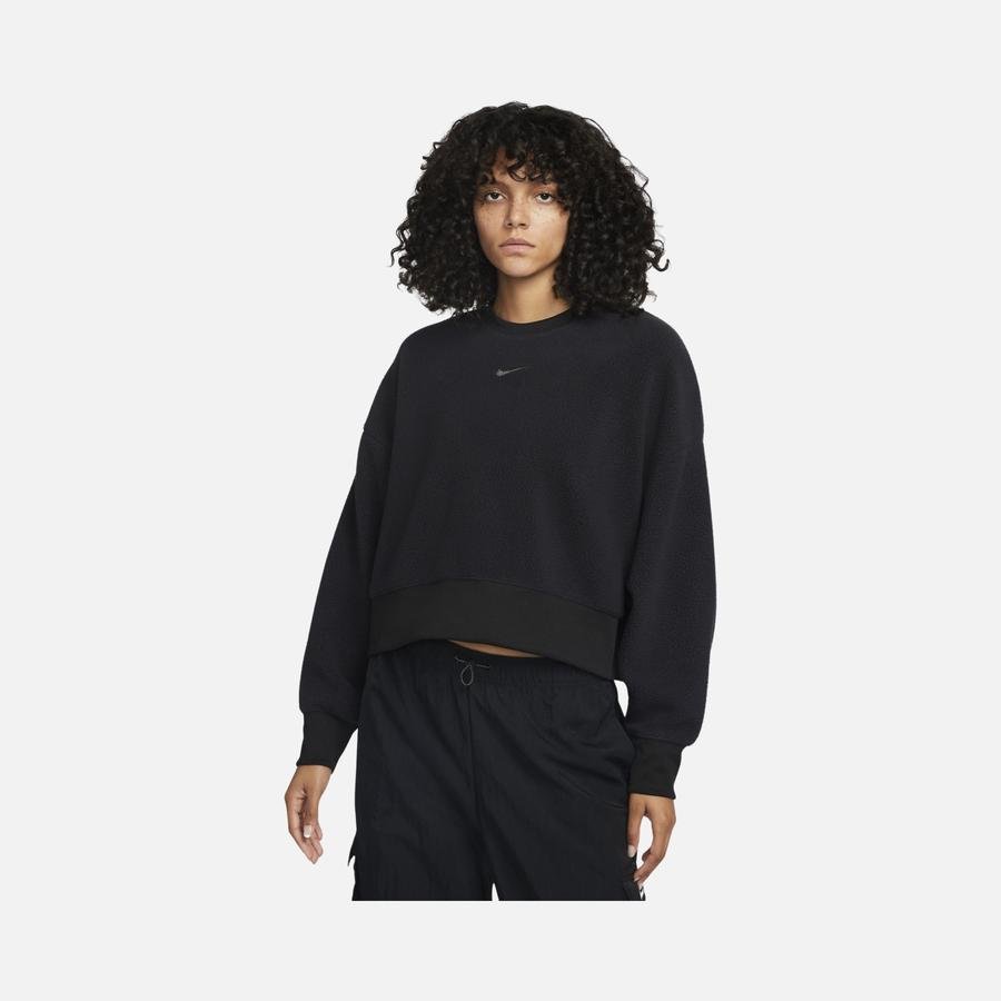  Nike Sportswear Plush Mod Cropped Crew-Neck Kadın Sweatshirt