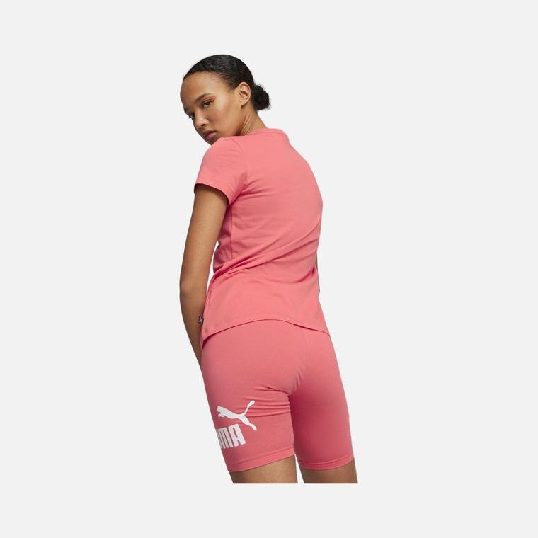 Puma Sportswear Essentials Logo Short-Sleeve Kadın Tişört