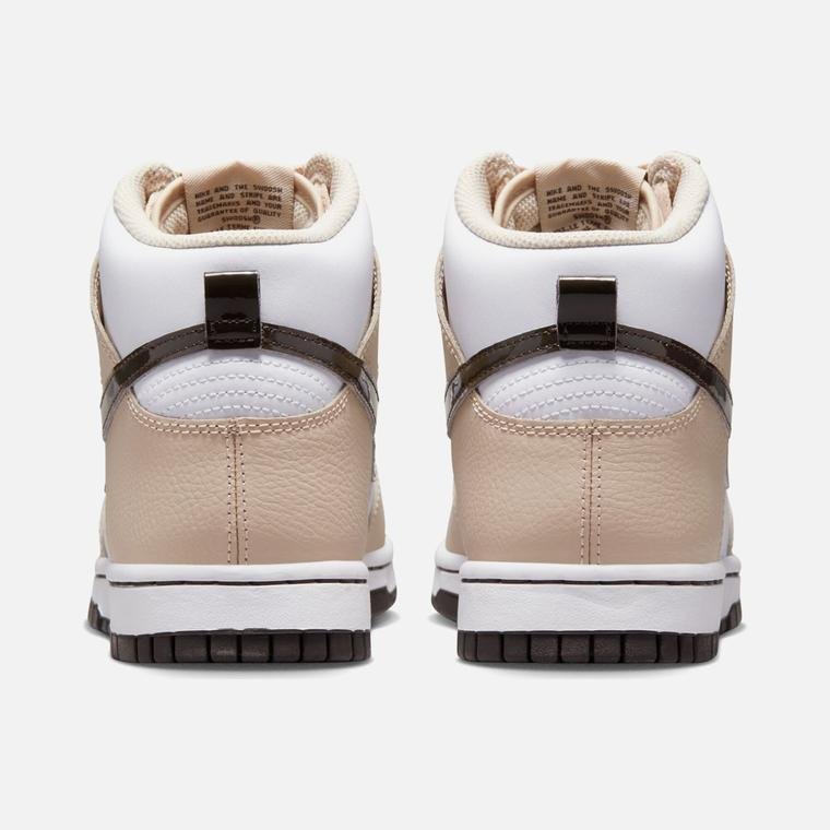 Nike Dunk High ''Patent Leather Swoosh'' Kadın Spor Ayakkabı