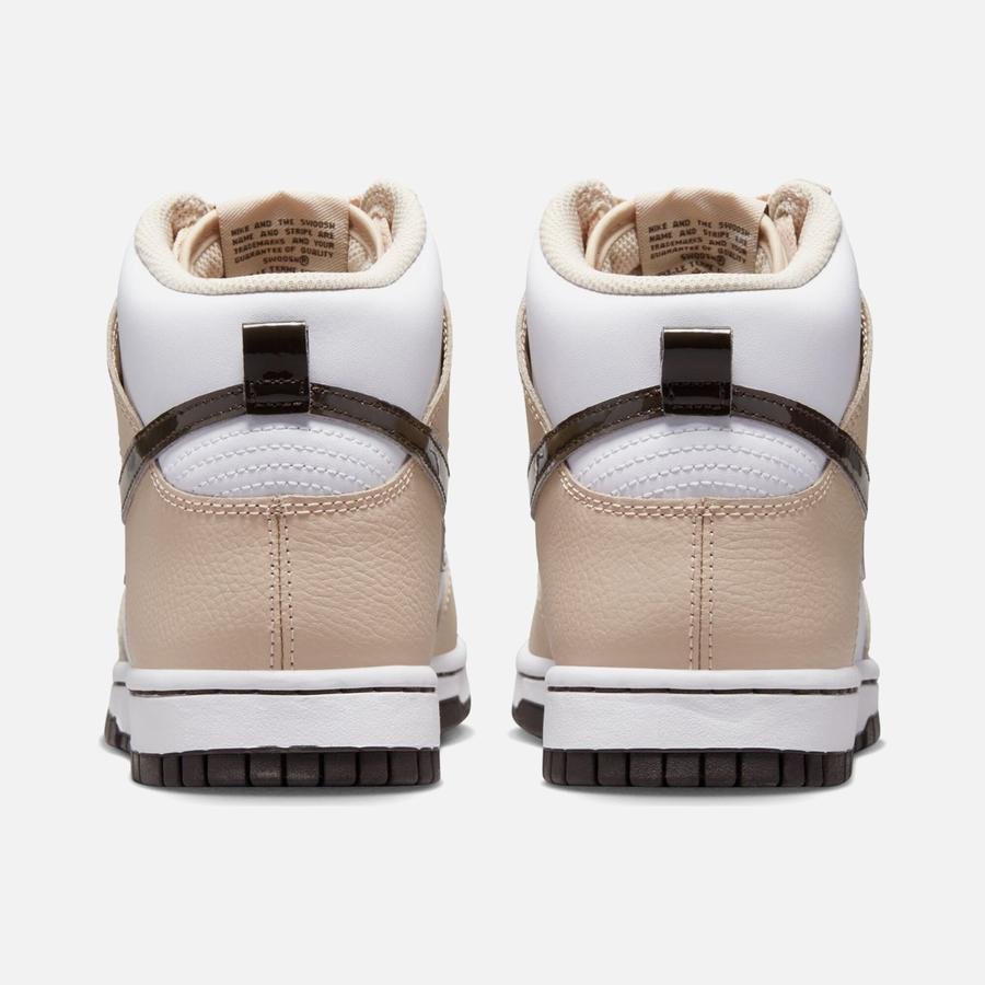  Nike Dunk High ''Patent Leather Swoosh'' Kadın Spor Ayakkabı