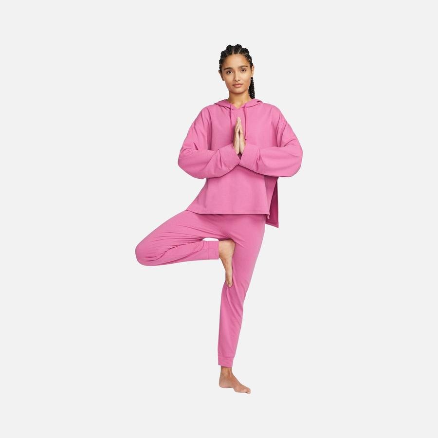  Nike Yoga Dri-Fit Fleece Training Hoodie Kadın Sweatshirt