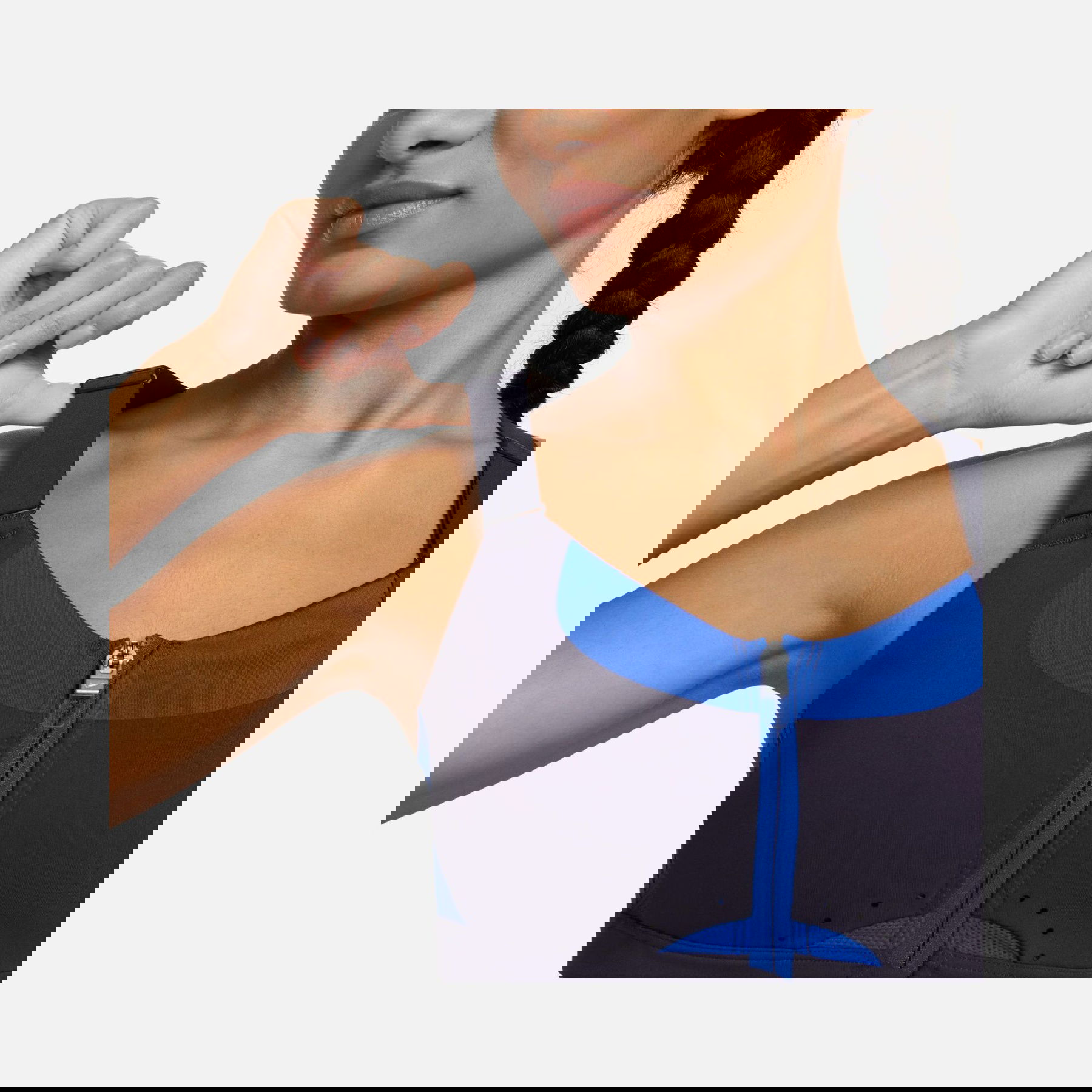  Nike Dri-Fit Alpha High-Support Padded Zip Training Kadın Bra