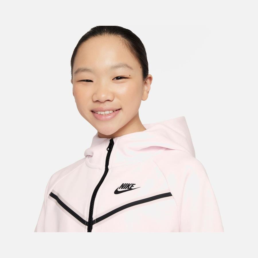  Nike Sportswear Tech Fleece Full-Zip Hoodie (Girls') Çocuk Sweatshirt