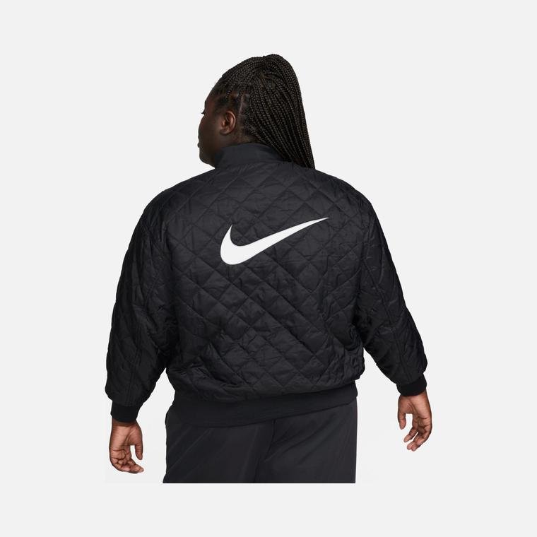 Nike Sportswear Reversible Varsity Bomber Full-Zip (Plus Size) Kadın Ceket