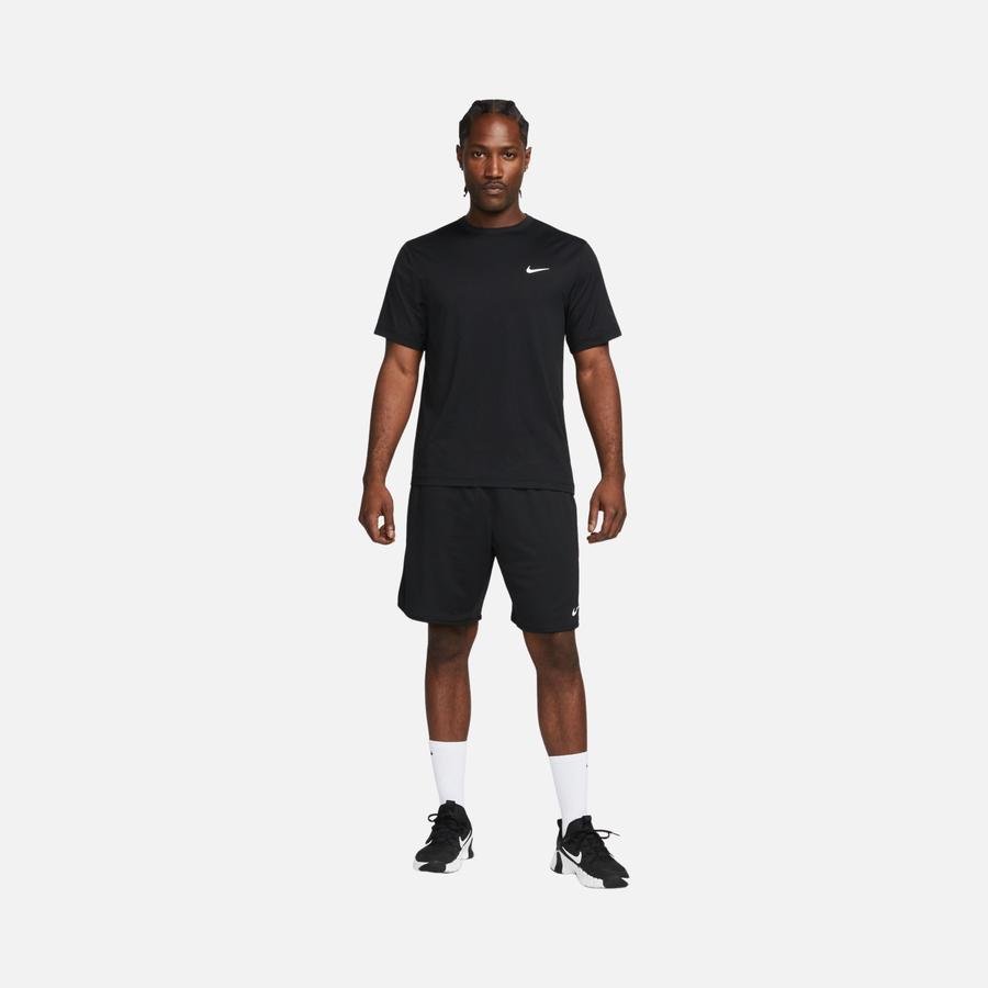  Nike Dri-Fit UV Hyverse Versatile Fitness Training Short-Sleeve Erkek Tişört