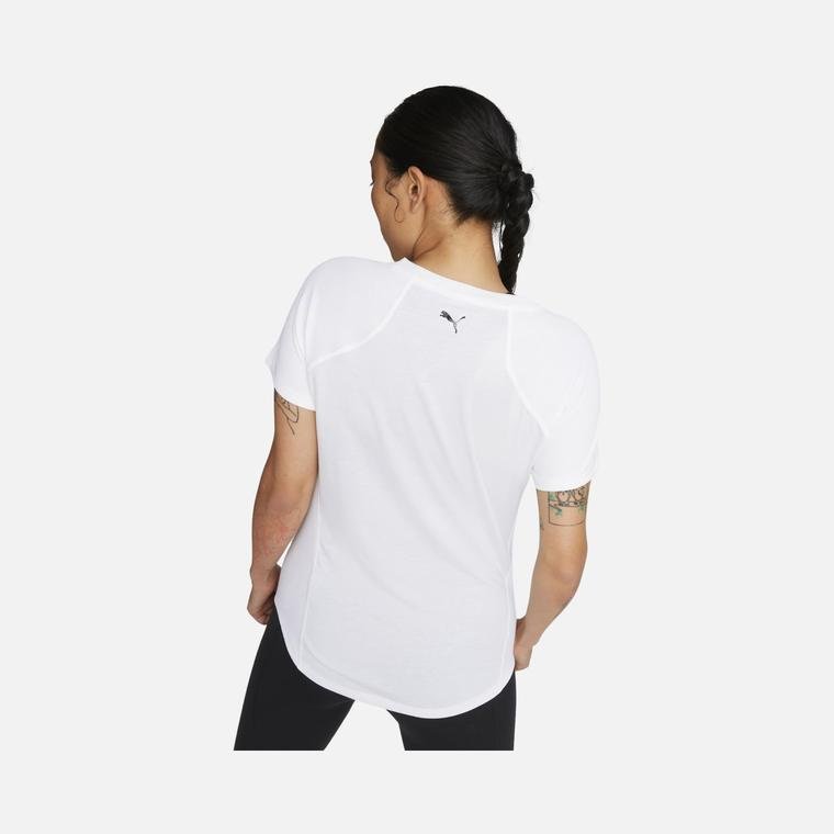 Puma Training  Fit Logo Short-Sleeve Kadın Tişört