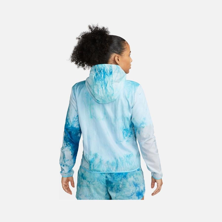  Nike Repel Trail-Running All-Over Printed Recoverable Full-Zip Hoodie Kadın Ceket