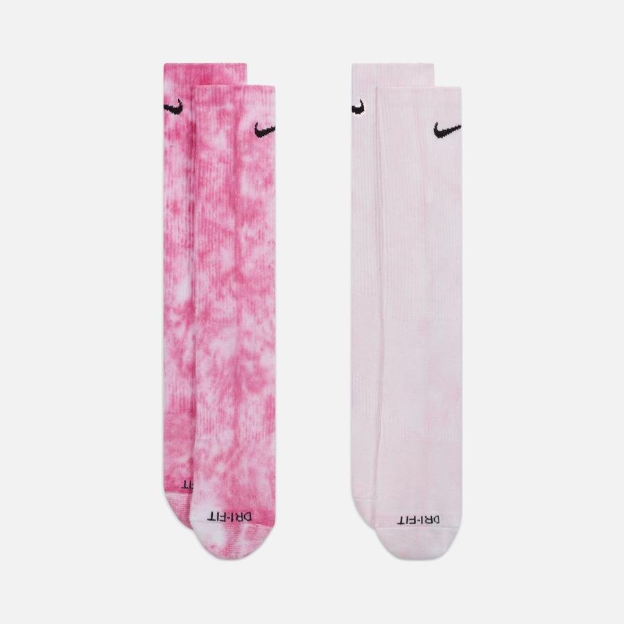  Nike Everyday Plus Cushioned Tie-Dye Crew (2 Pairs) Unisex Çorap