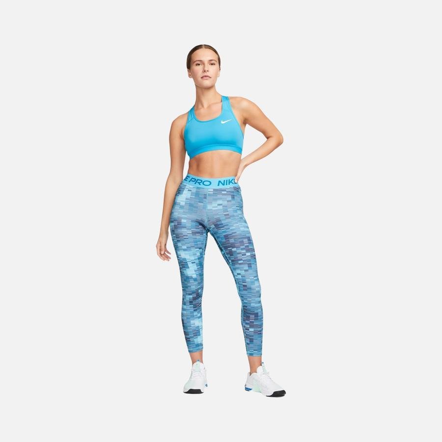  Nike Pro Dri-Fit Mid-Rise 7/8 Allover Printed Training  Kadın Tayt