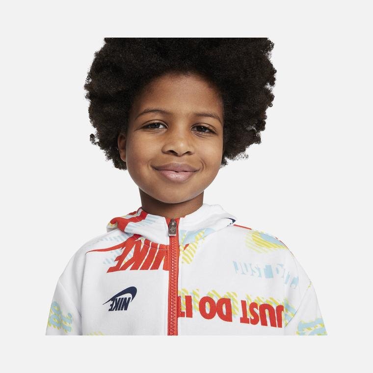 Nike Sportswear Active Joy French Terry Pullover Half-Zip Hoodie Çocuk Sweatshirt