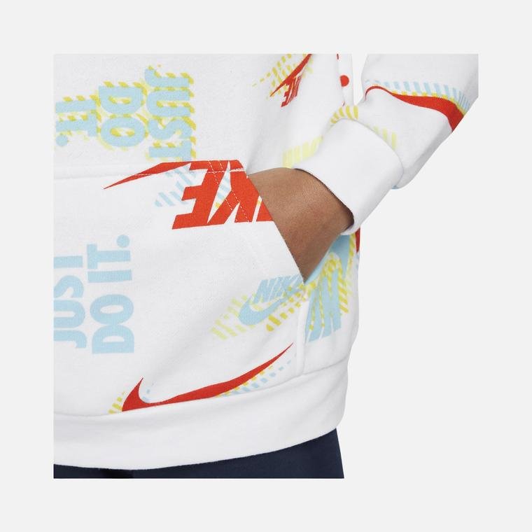 Nike Sportswear Active Joy French Terry Pullover Half-Zip Hoodie Çocuk Sweatshirt
