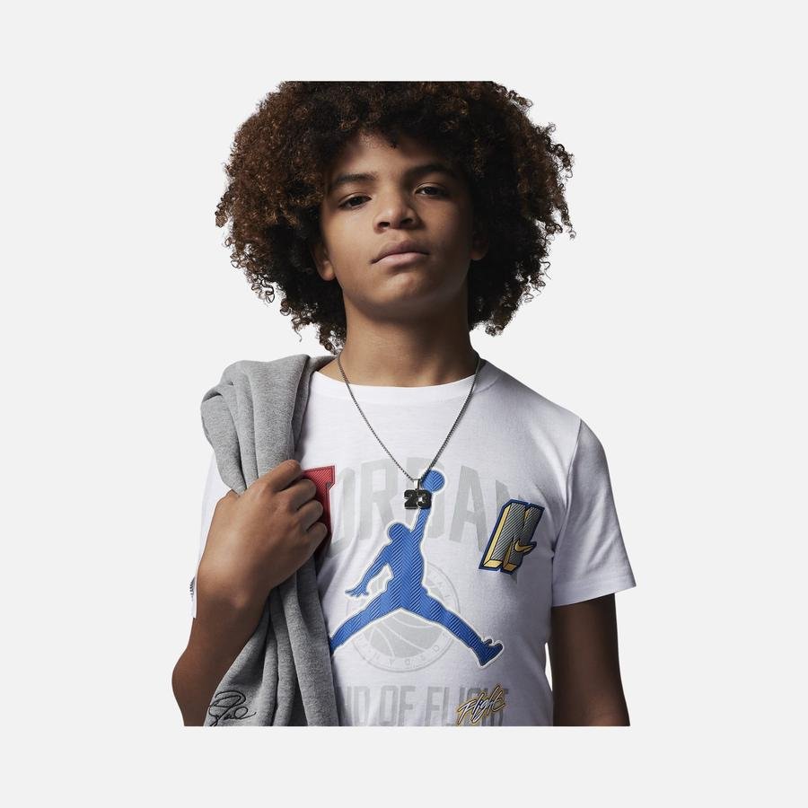 Nike Jordan Gym 23 ''Brand of Flight Graphic'' Short-Sleeve (Boys') Çocuk Tişört