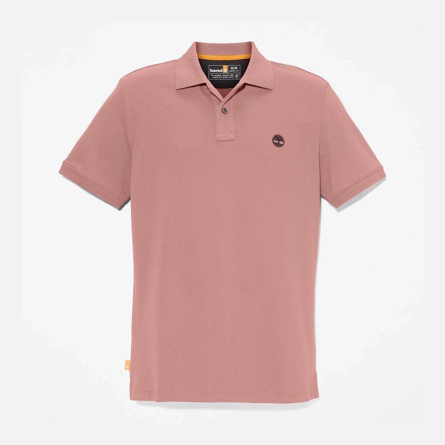  Timberland Sportswear Pique SS23 Polo Short-Sleeve Erkek Tişört