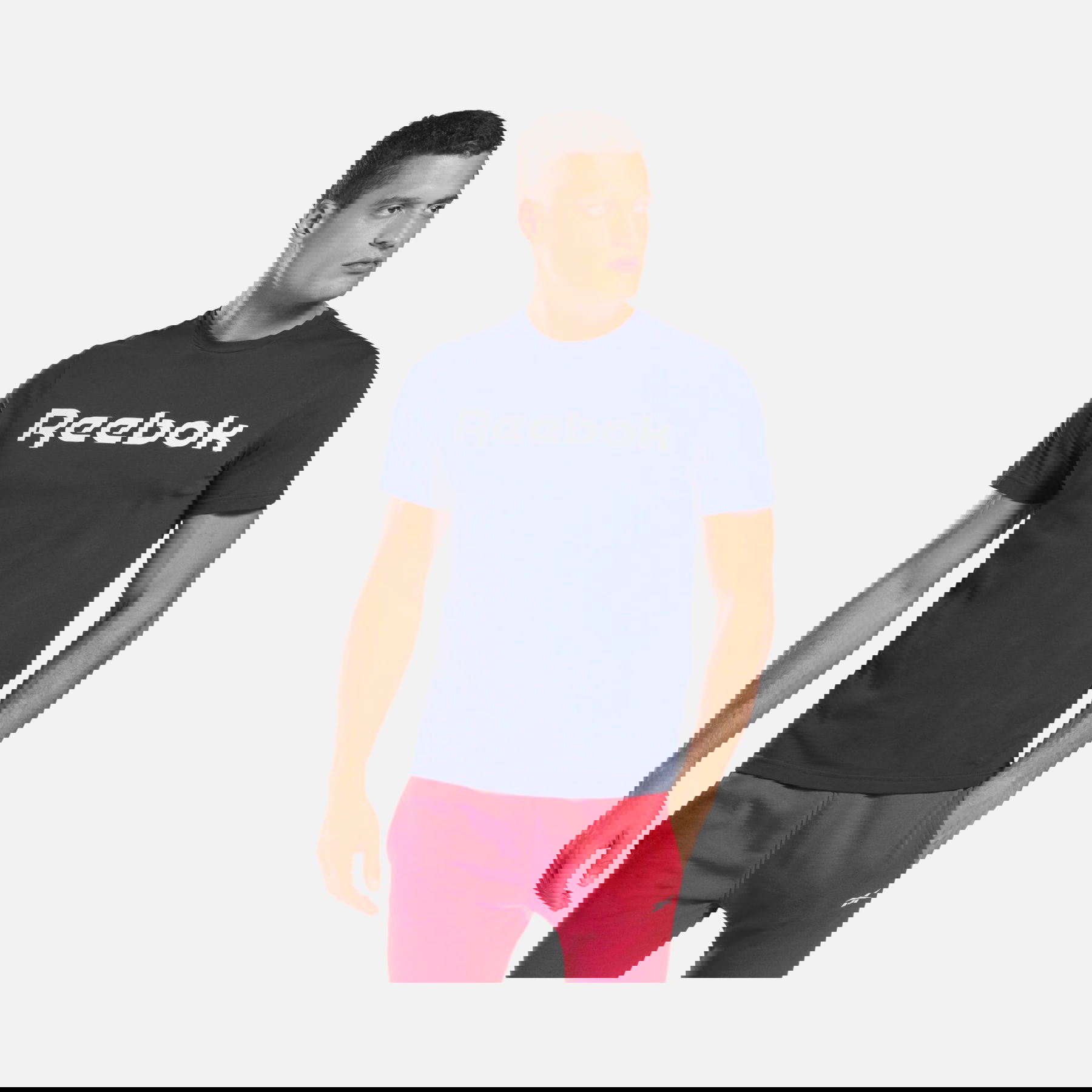  Reebok Sportswear Graphic Logo Series Linear Short-Sleeve Erkek Tişört