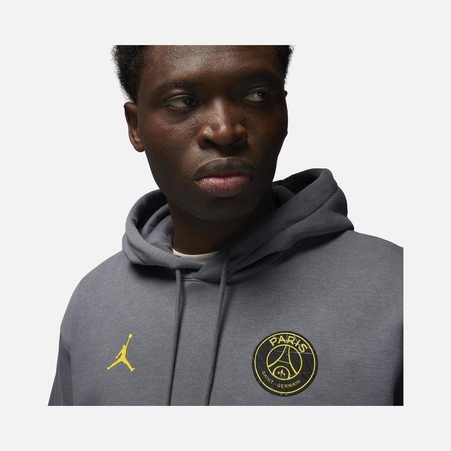  Nike Jordan Paris Saint-Germain Fleece Pullover Hoodie Erkek Sweatshirt