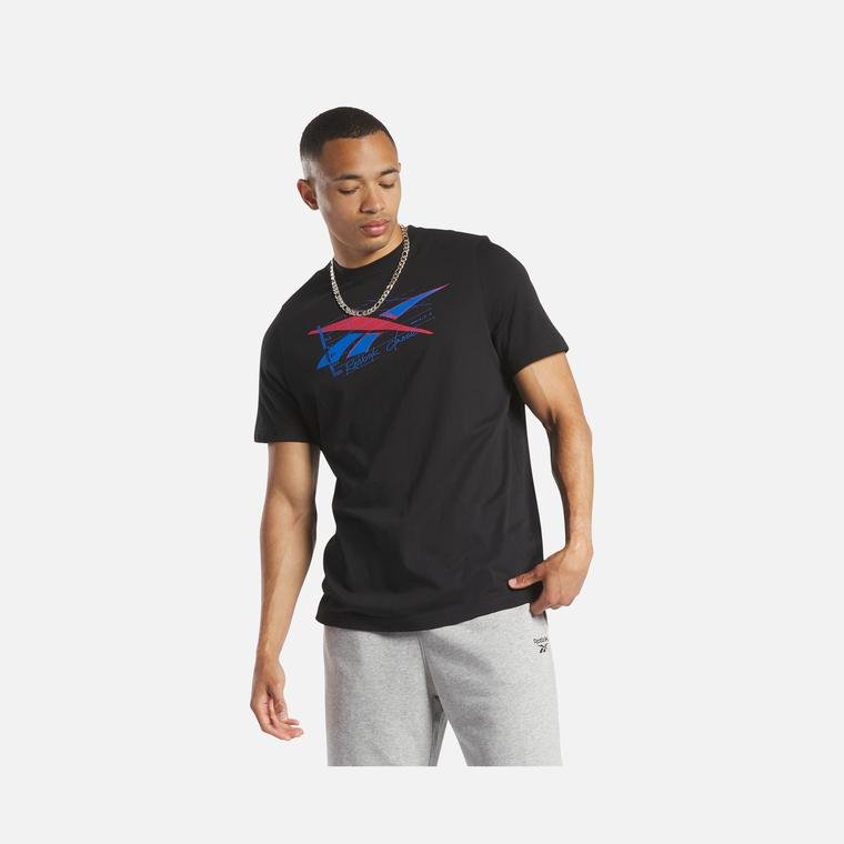 Reebok Sportswear Track Vector Graphic Short-Sleeve Erkek Tişört