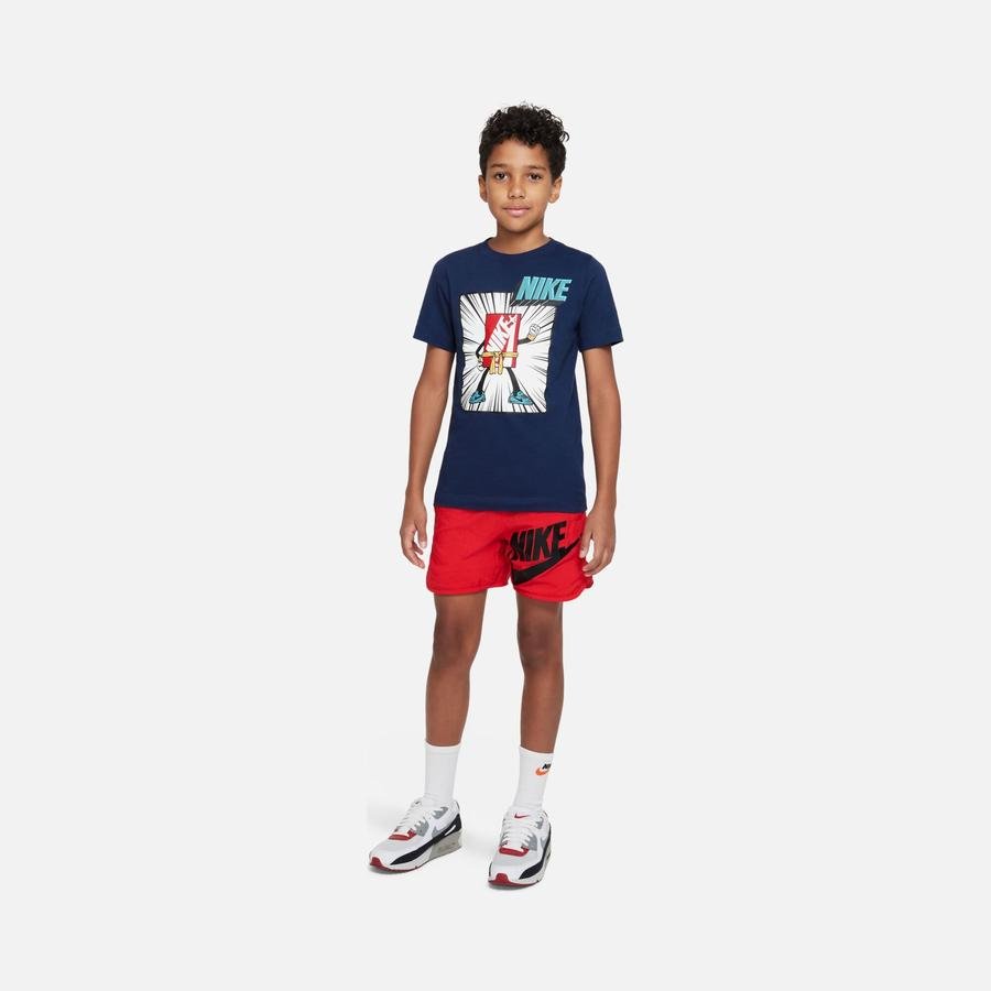 Nike Sportswear Brand Mark Boxy Short-Sleeve Çocuk Tişört