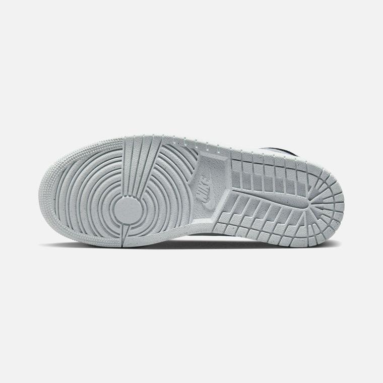 Nike Air Jordan 1 Mid SE ''Custom Swoosh Logo'' Kadın Spor Ayakkabı