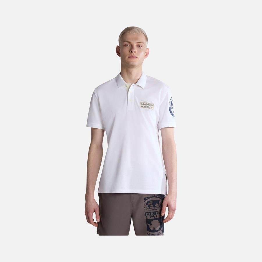  Napapijri Sportswear Amundsen Polo Short-Sleeve Erkek Tişört