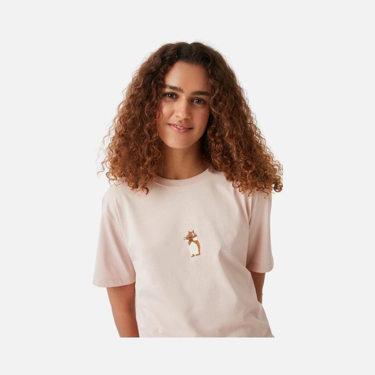 WWF Sportswear Yavru Sincap Embroidered Short-Sleeve Unisex Tişört
