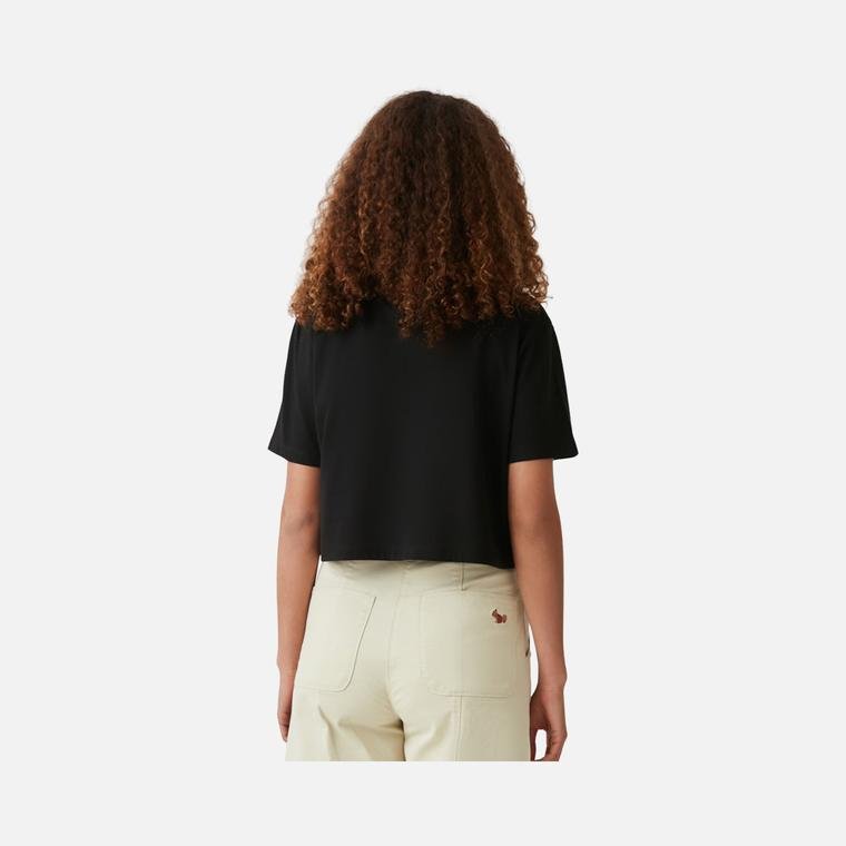 WWF Sportswear Palyaço Balığı Embroidered Cropped Short-Sleeve Kadın Tişört