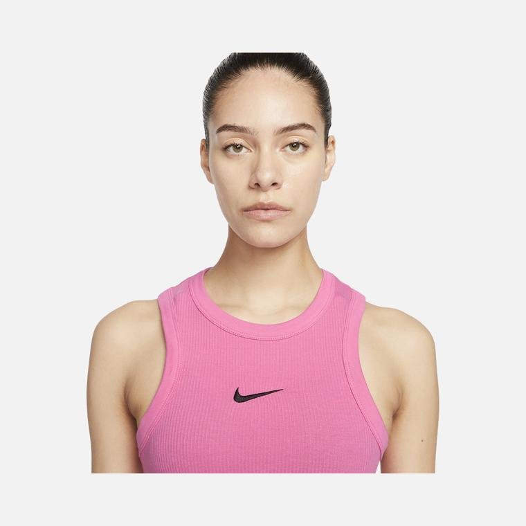 Nike Sportswear Trend Crop Ribbed Kadın Atlet