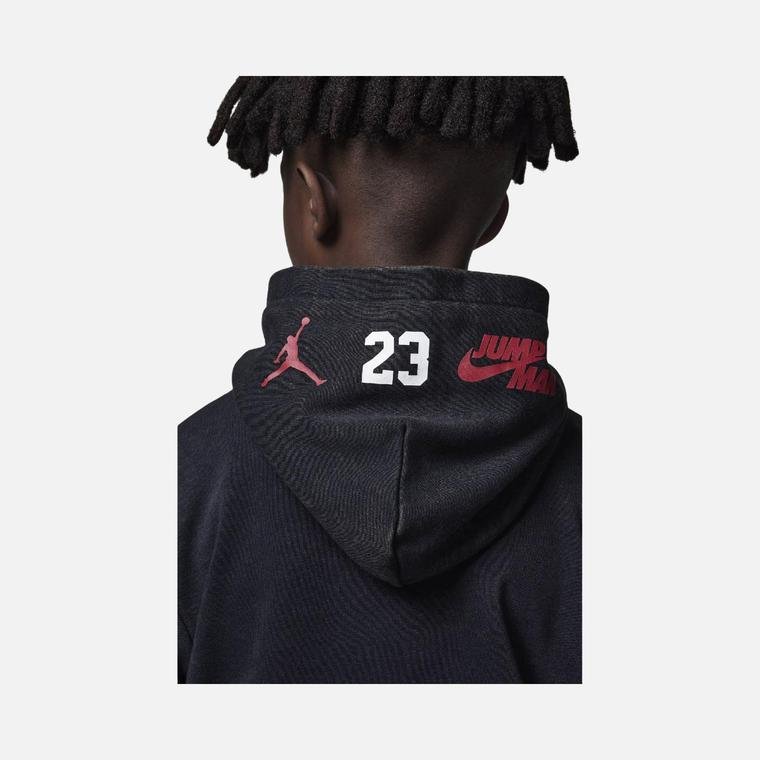 Nike Jordan Flight MVP Graphic Fleece Pullover (Boys') Hoodie Çocuk Sweatshirt