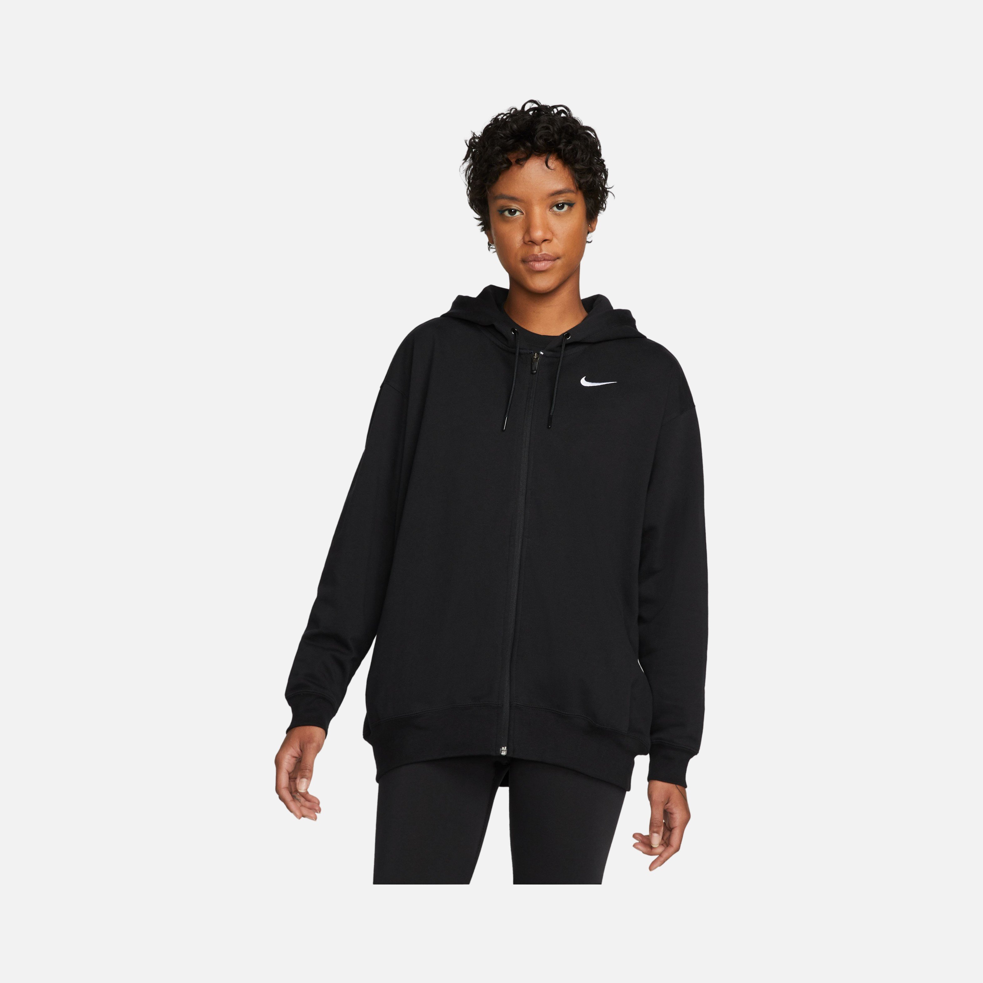 Nike Sportswear Oversized Statement Jersey Full-Zip Hoodie Kadın Sweatshirt