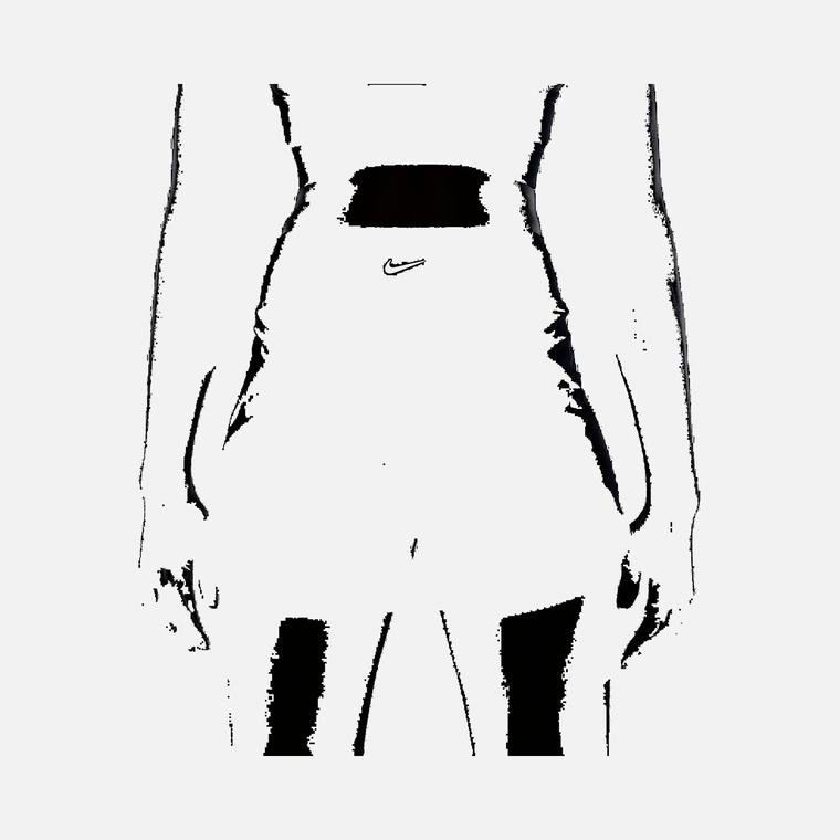 Nike Dri-Fit Fitness High-Waisted 3" Brief-Lined Training Kadın Şort